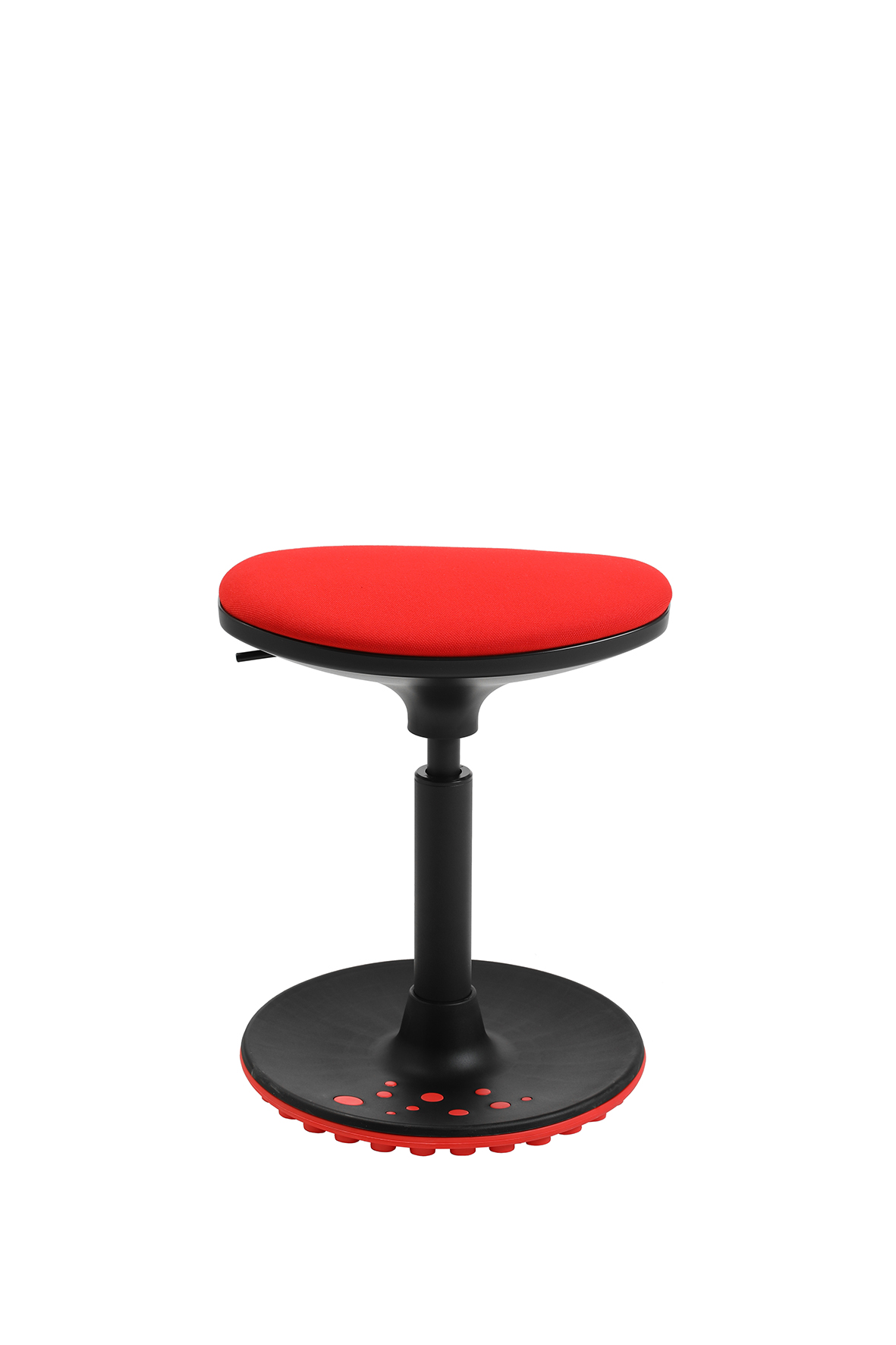 Bürohocker Living Chairs Stego 10 rot
