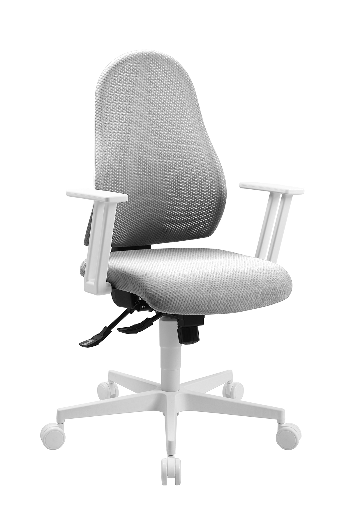 Bürostuhl Living Chairs 3D Style grau