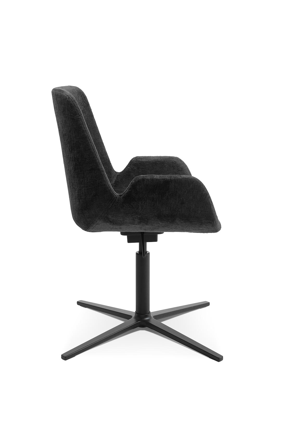 Loungesessel Wagner W-Cube 7 schwarz Stoff