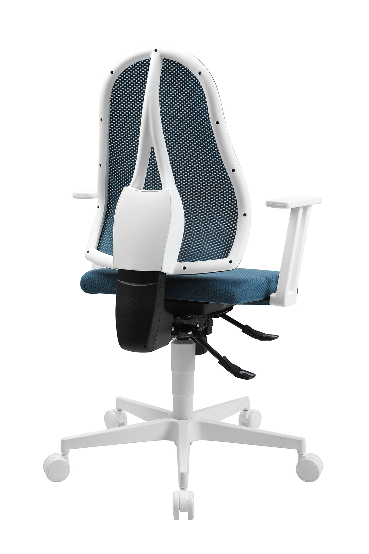 Bürostuhl Living Chairs 3D Style petrolblau