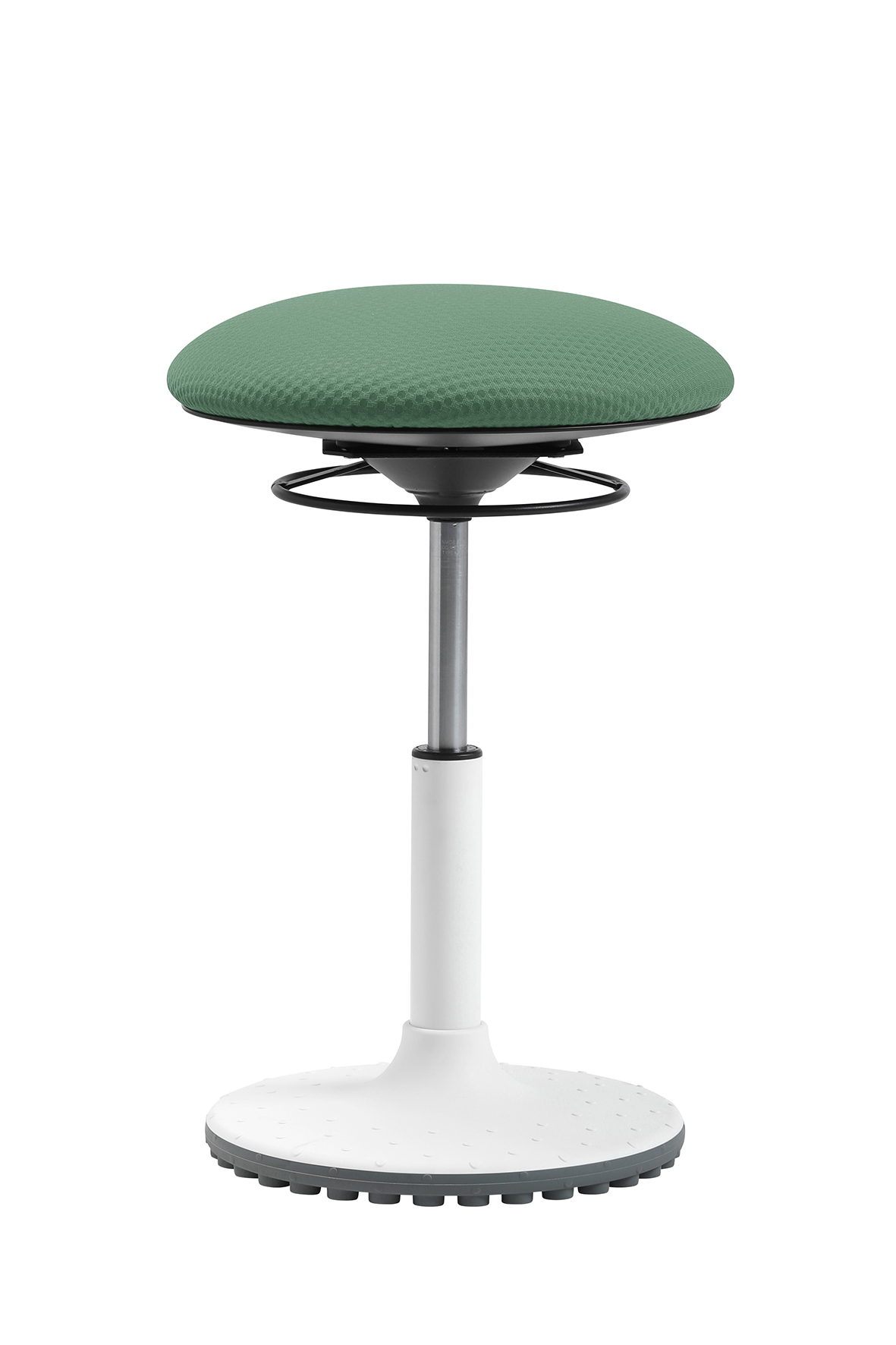 living chairs "Move" Sitzhocker weiss/mintgrün
