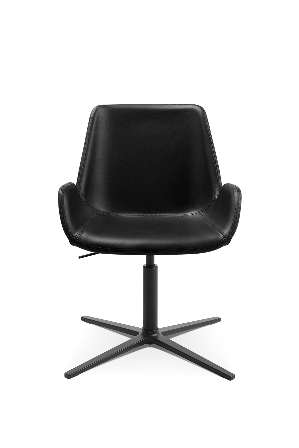 Loungesessel Wagner W-Cube 7 schwarz Echtleder