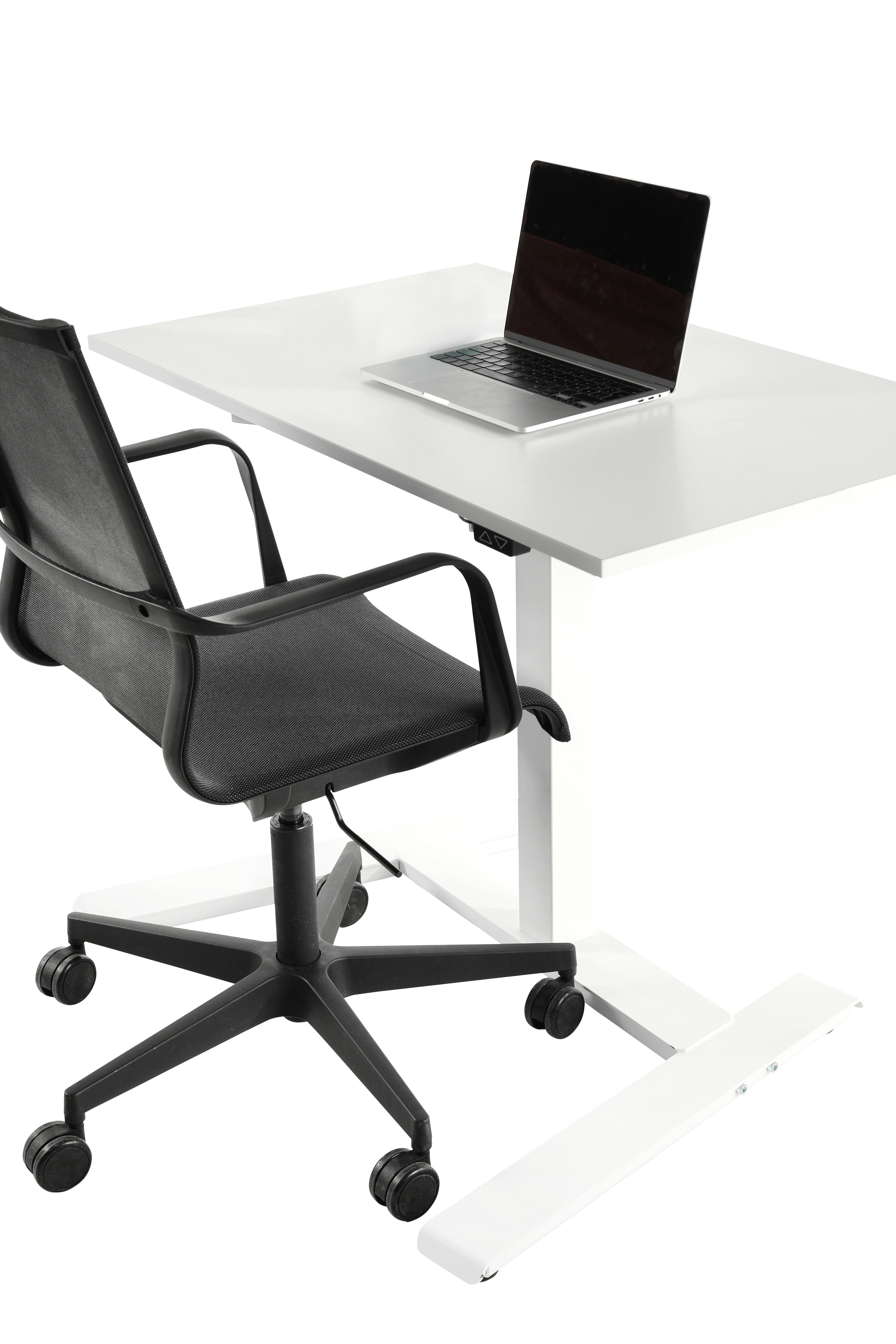 100 x 70 cm Home-Office Schreibtisch Topstar Ergo Table Home - höhenverstellbar - weiss, weiss
