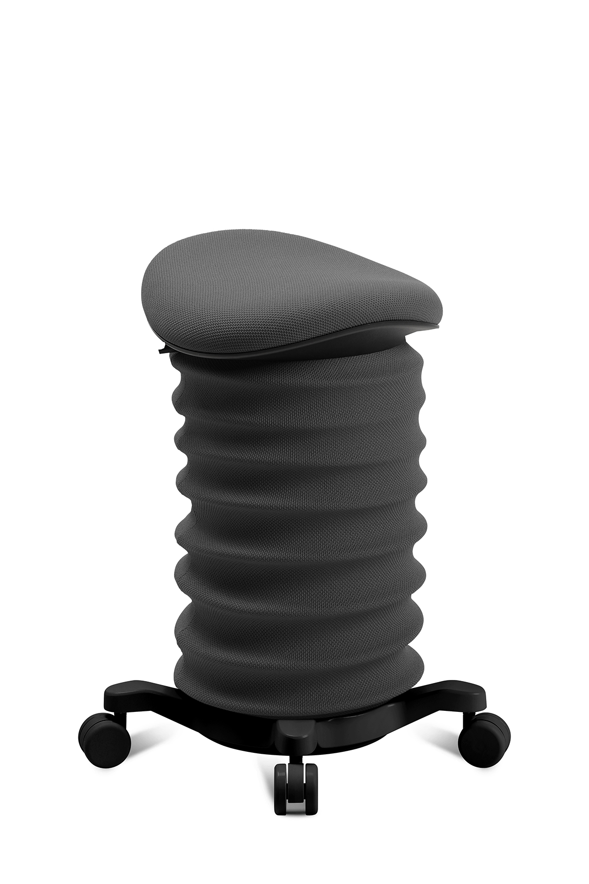 Lifestyle-Hocker Topstar Sitness 4D (mit Rollen) anthrazit-schwarz