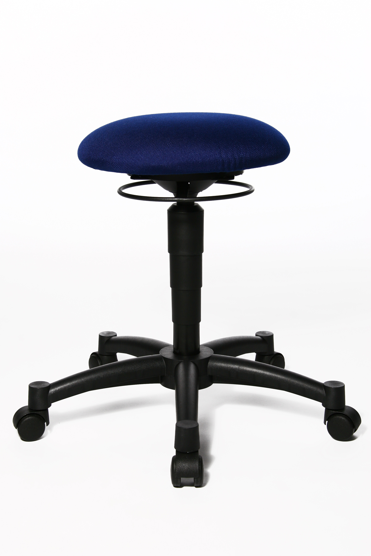 Fitness-Hocker Topstar Body Balance 10 Stoff blau