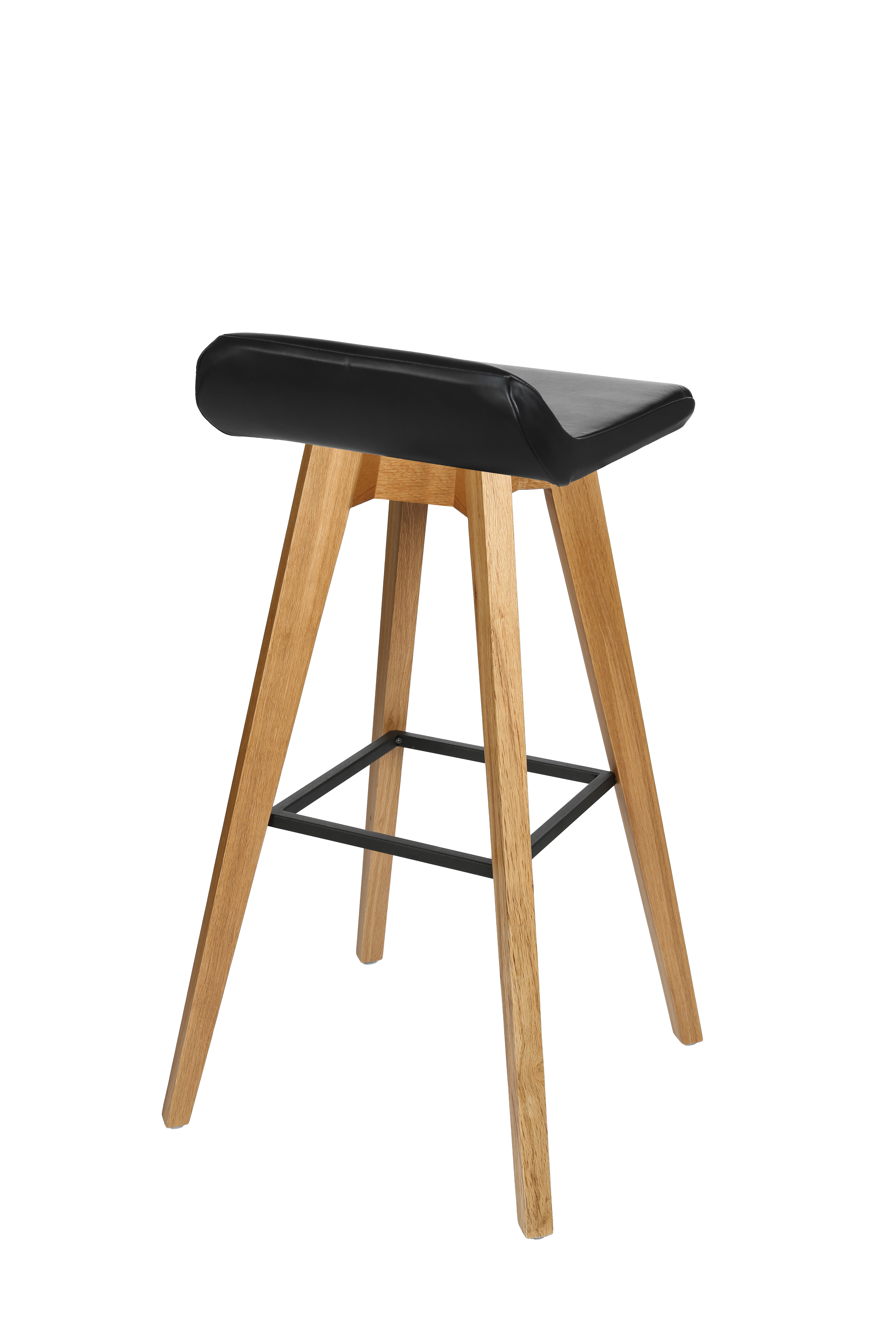 Barhocker Sitness Urban Oslo 7.3 - Eiche - schwarz