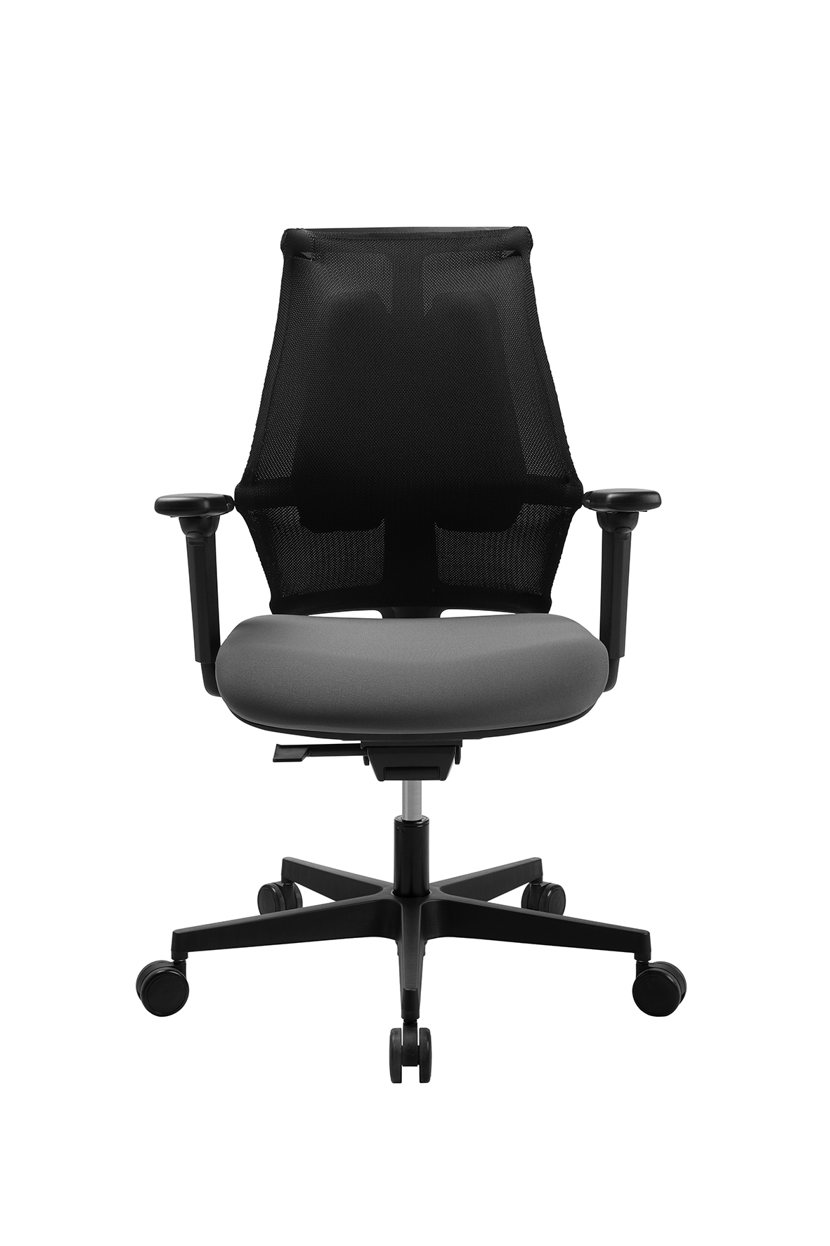 Bürostuhl Topstar Sitness X Back, schwarz-grau, Fußkreuz schwarz
