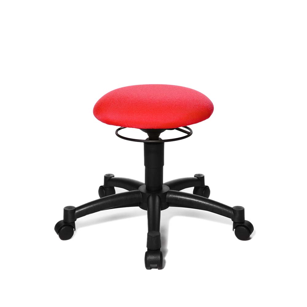 Fitness-Hocker Topstar Body Balance 10 Stoff rot