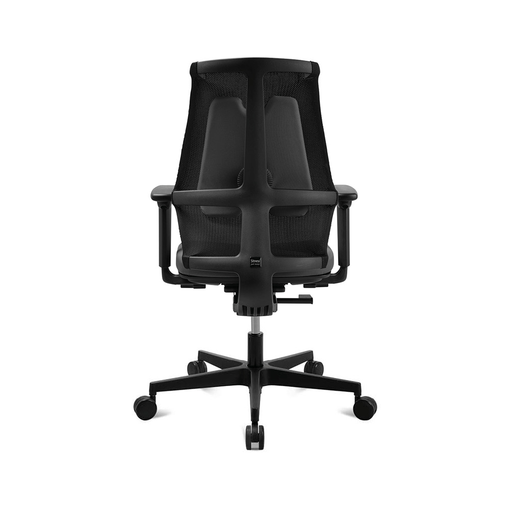 Bürostuhl Topstar Sitness X Back, schwarz-grau, Fußkreuz schwarz