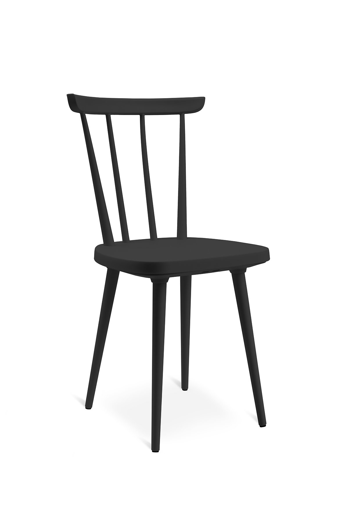 2er-Set Esszimmer-/Outdoorstuhl Wagner W-1960 Chairity schwarz