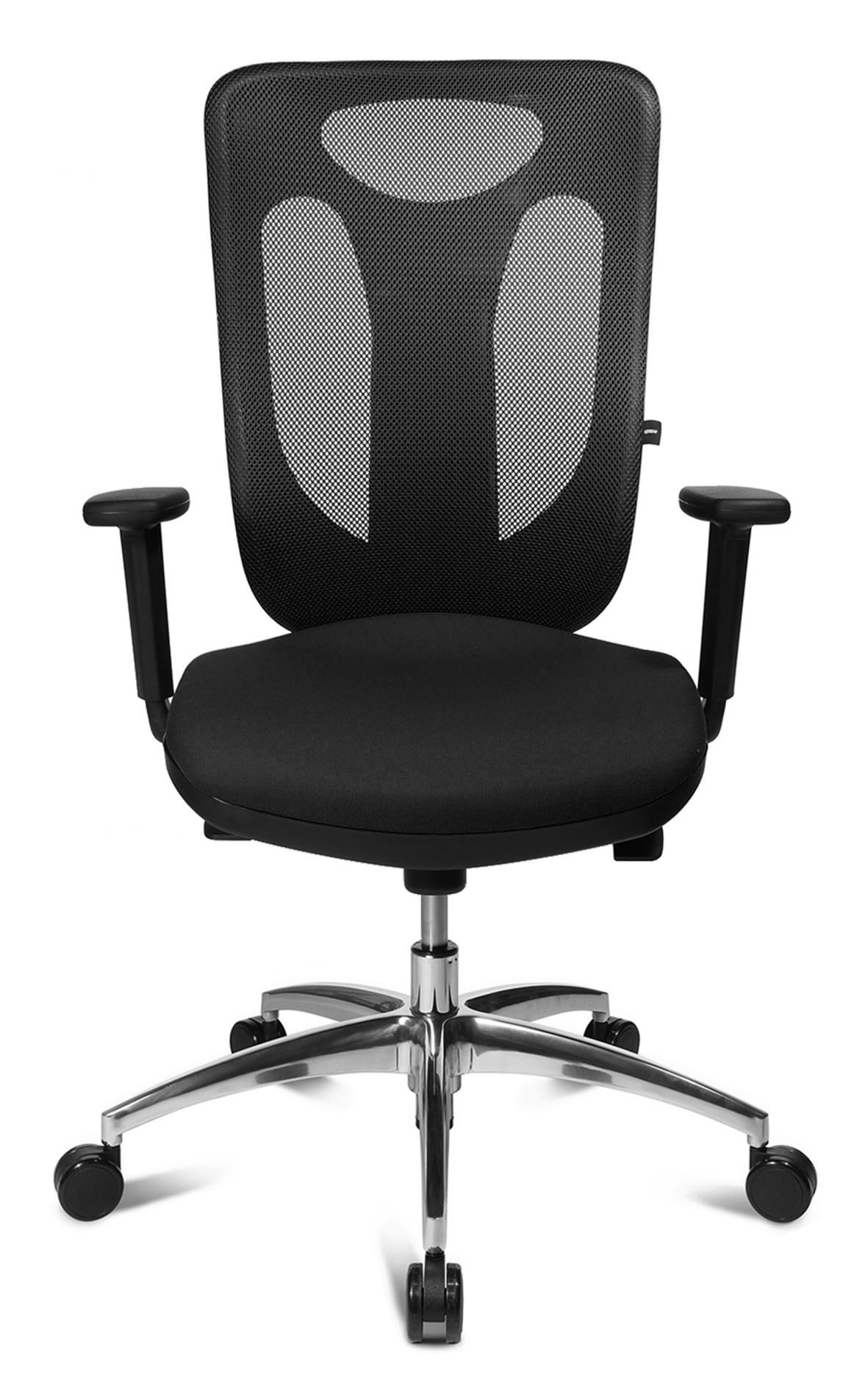 Home-Office Stuhl Sitness Net Pro schwarz ohne Kopfstütze