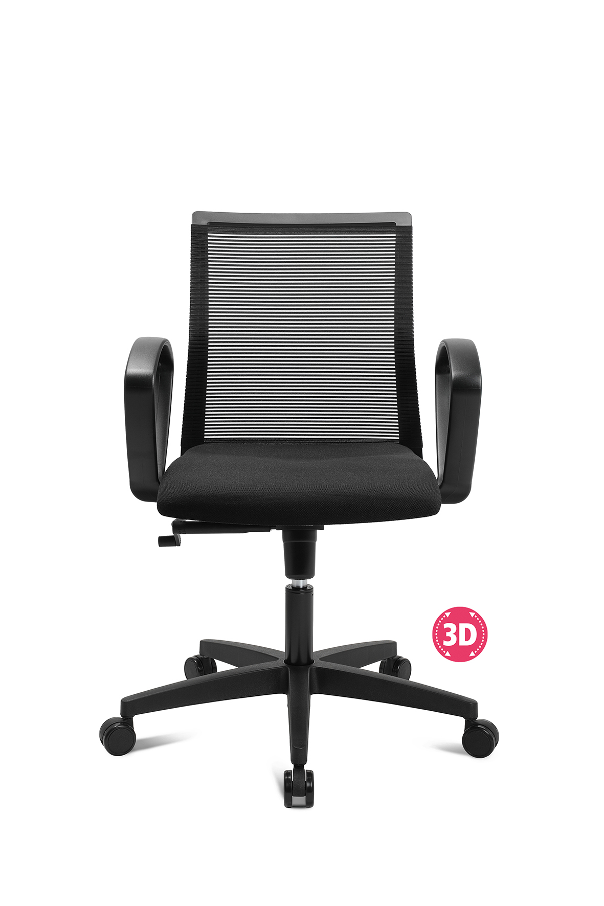 Bürostuhl Living Chairs Basic 10 mit fester Armlehne