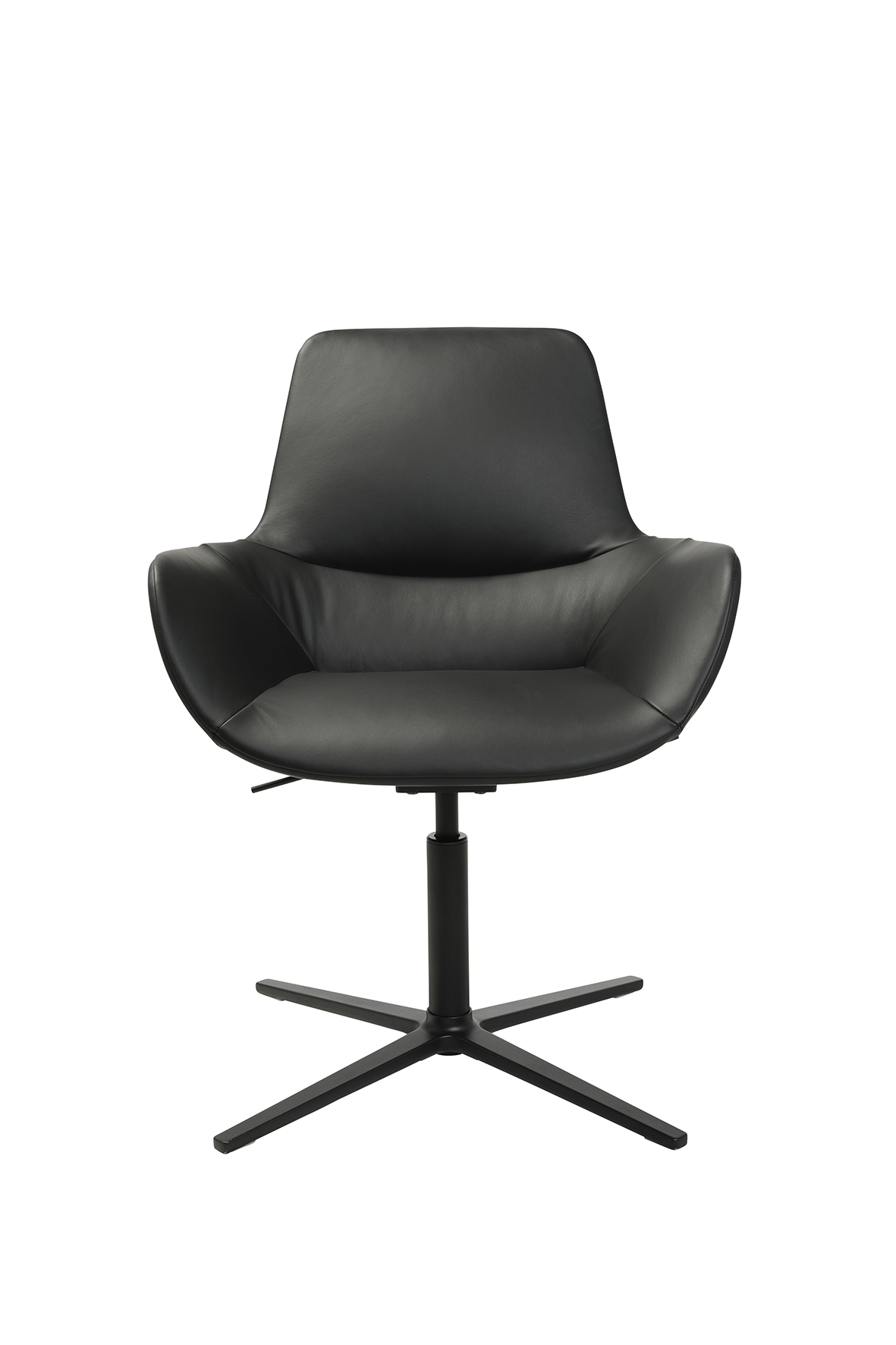 Loungesessel Wagner W-Club Leder schwarz