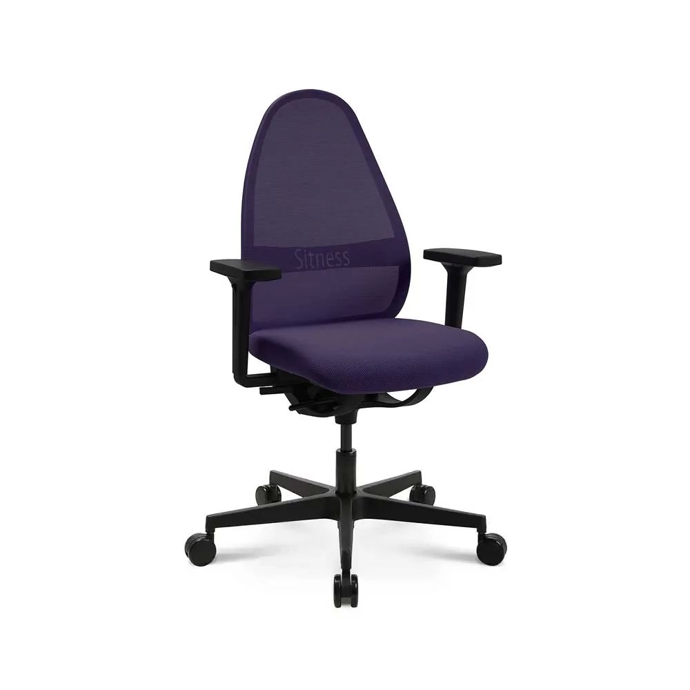 Bürostuhl Topstar Soft Sitness Art dunkelblau