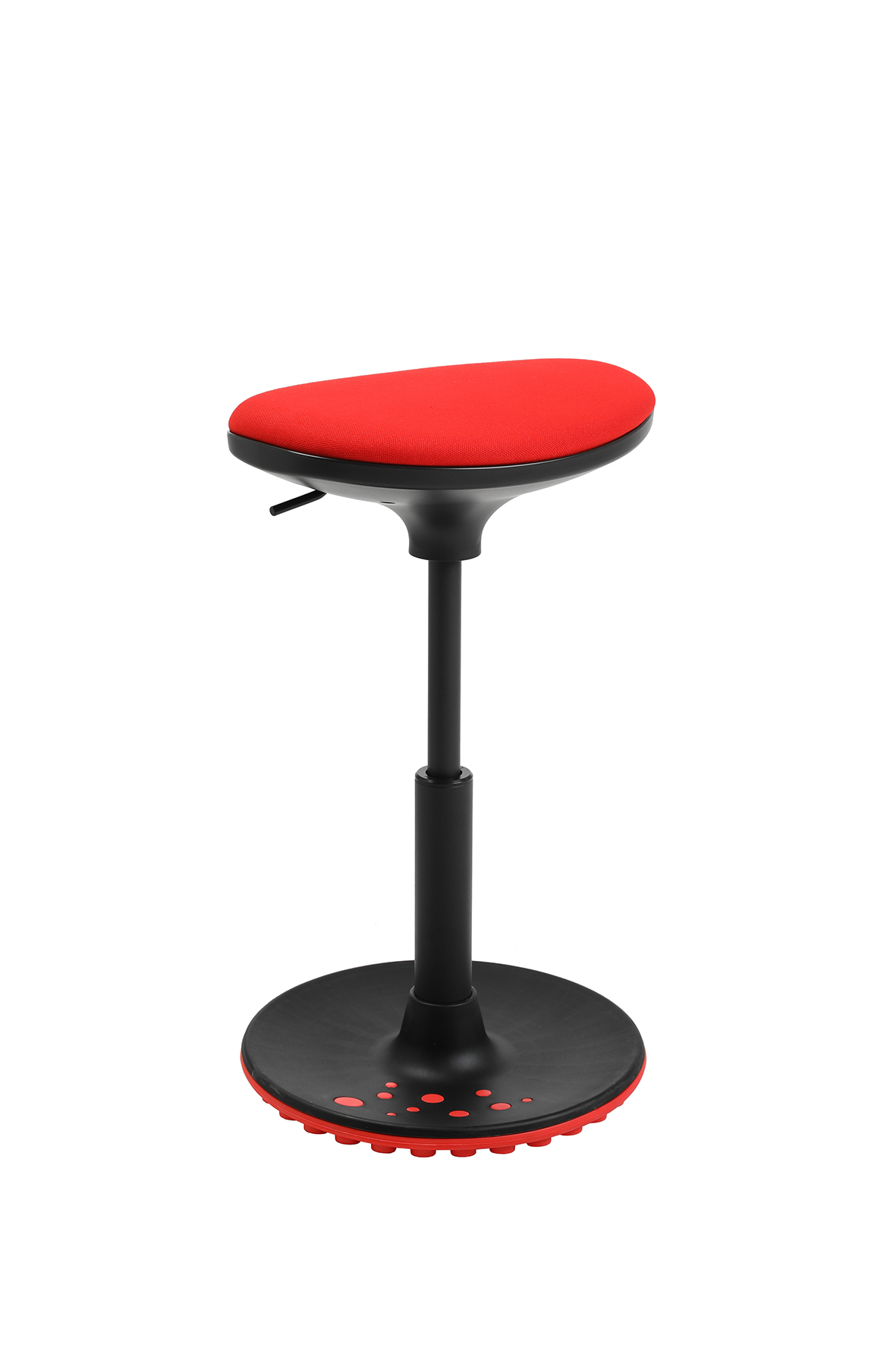 Bürohocker Living Chairs Stego 10 rot