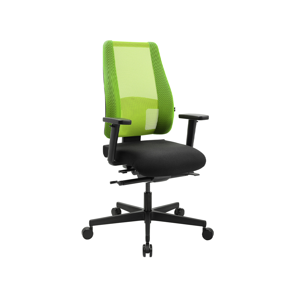 Bürostuhl mit Schiebesitz Topstar Sitness Premium grün