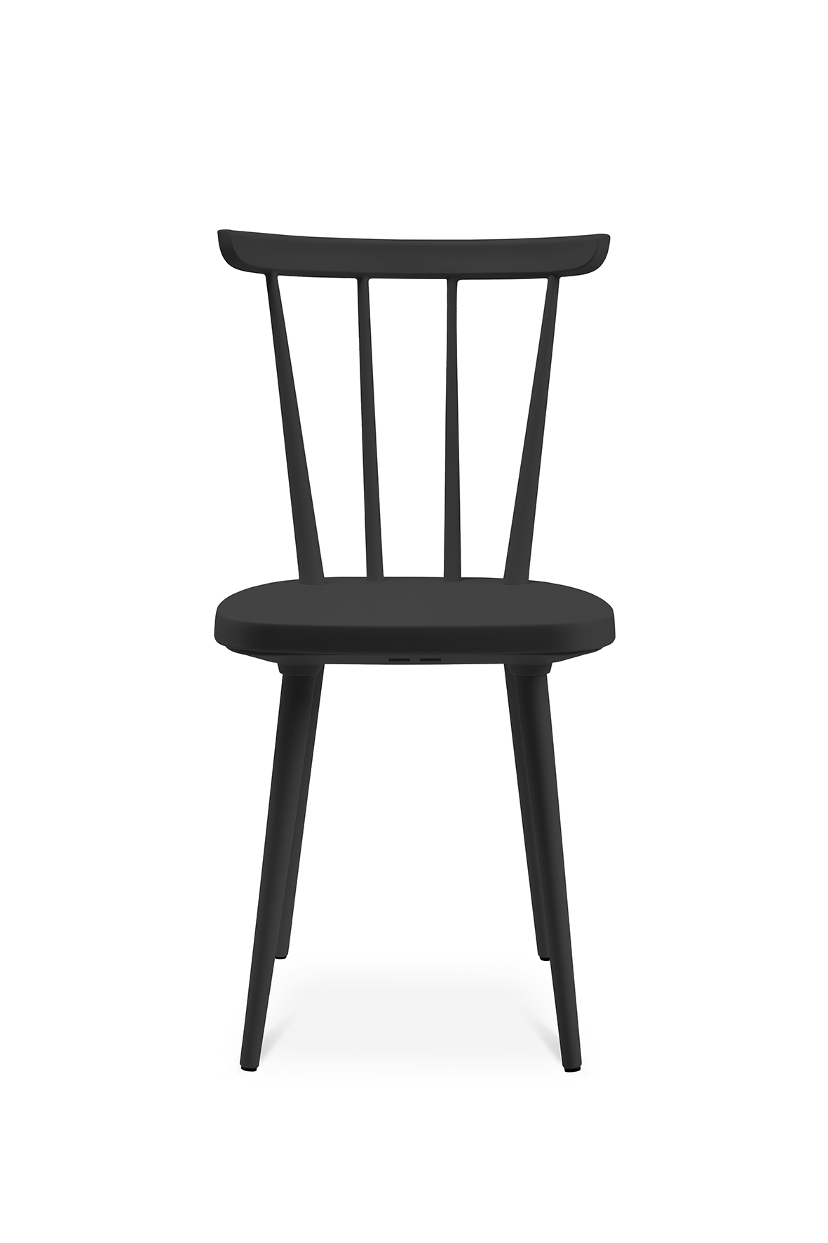 2er-Set Esszimmer-/Outdoorstuhl Wagner W-1960 Chairity schwarz