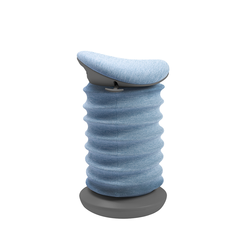 Topstar Sitness 20 Sedia Da Ufficio Per Bambini - Girevole, Viola, In Rete, Ideale Per Postura Attiva