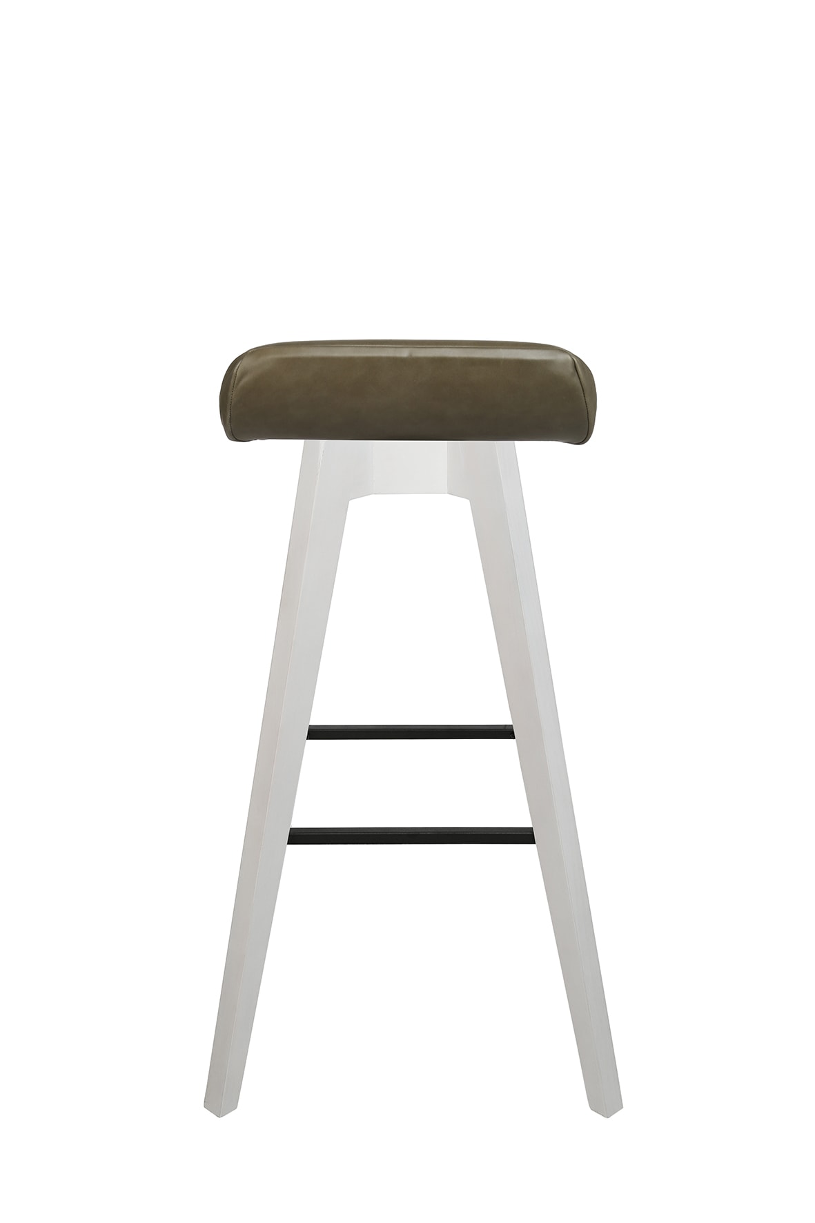 Barhocker Sitness Urban Oslo 7.3 - Buche weiss - dunkelgrün