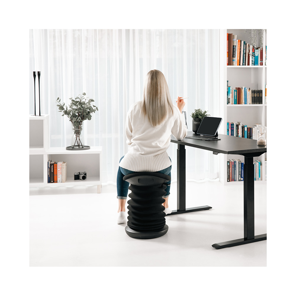 Lifestyle-Hocker Topstar Sitness 4D grün-grau