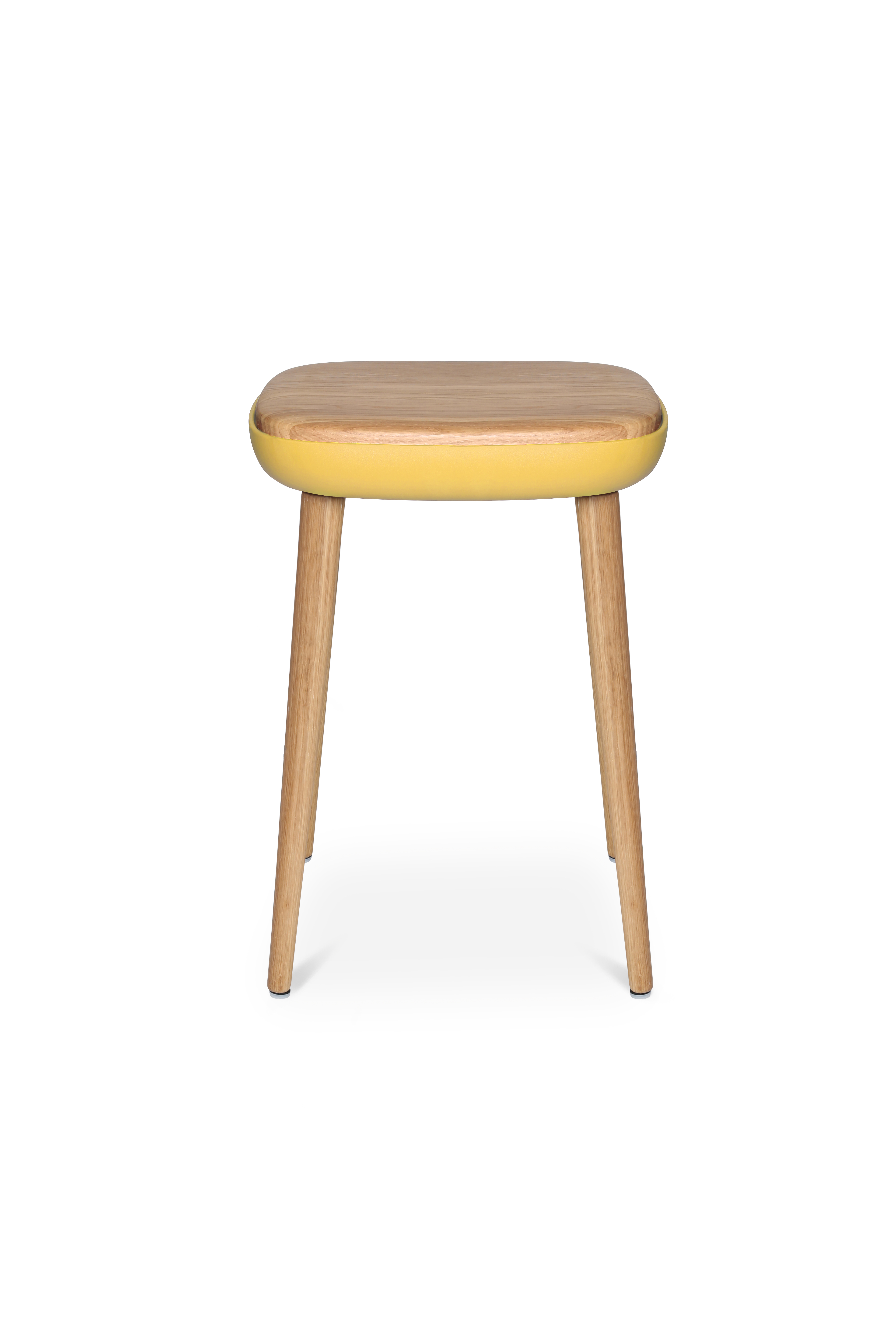 Barhocker Wagner W-2020 Stool S mustard yellow