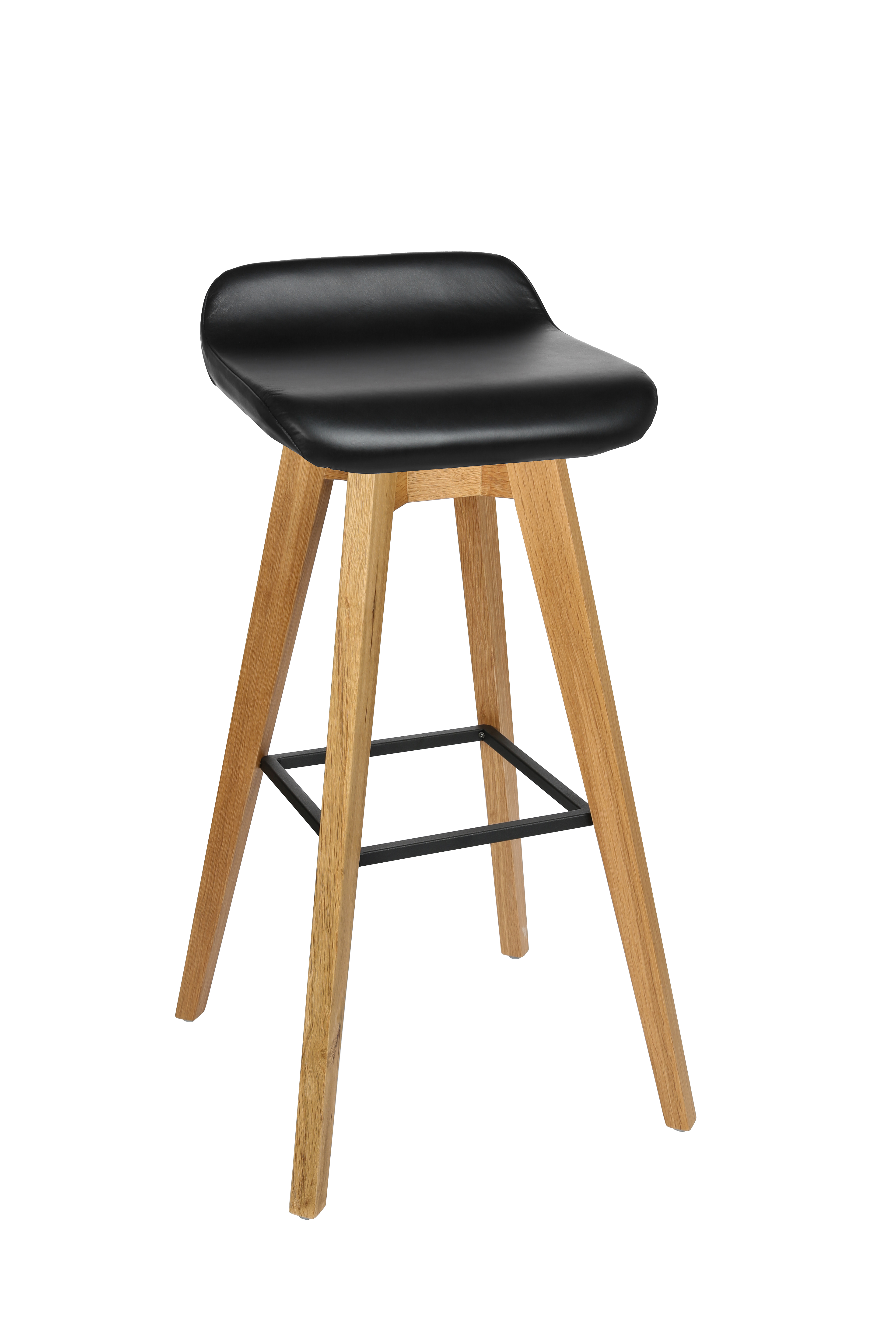 Barhocker Sitness Urban Oslo 7.3 - Eiche - schwarz
