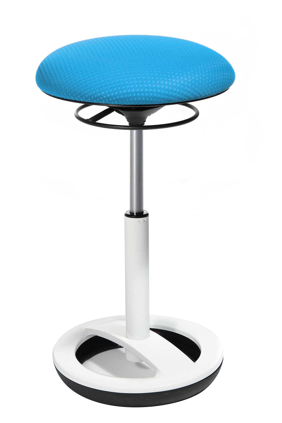 Stehhocker Topstar Sitness High Bob weiß hellblau