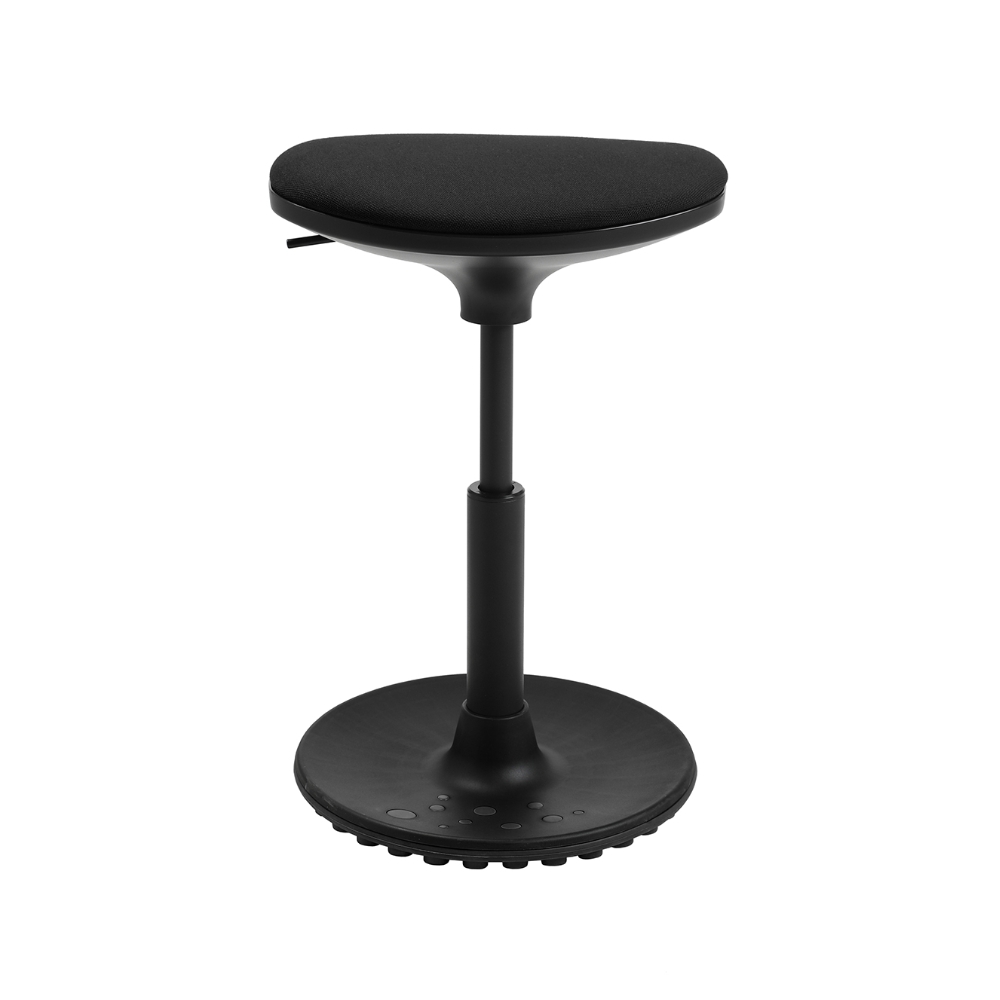 Bürohocker Living Chairs Stego 10 schwarz