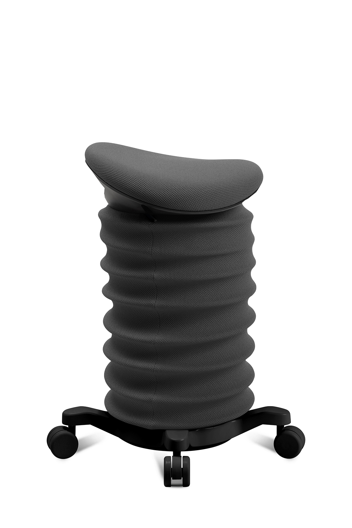 Lifestyle-Hocker Topstar Sitness 4D (mit Rollen) anthrazit-schwarz