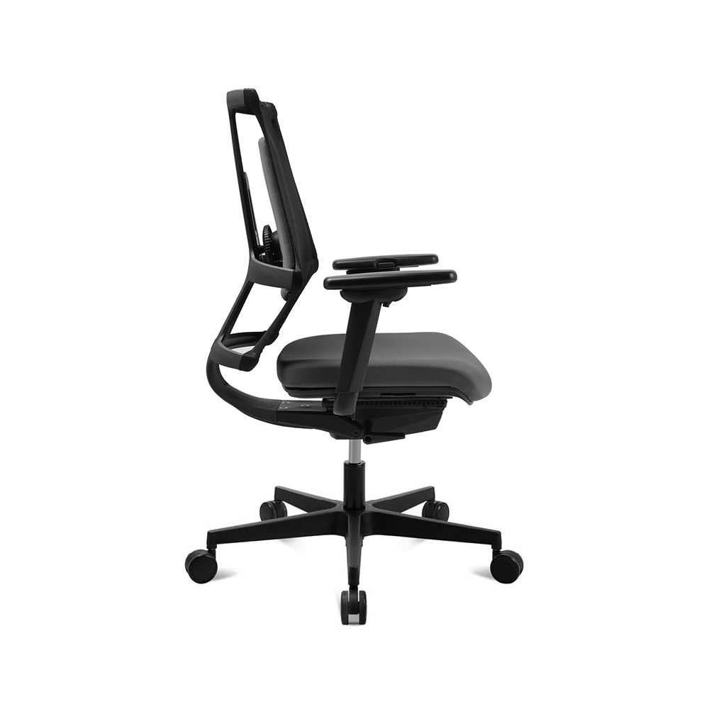 Bürostuhl Topstar Sitness X Back, schwarz-grau, Fußkreuz schwarz