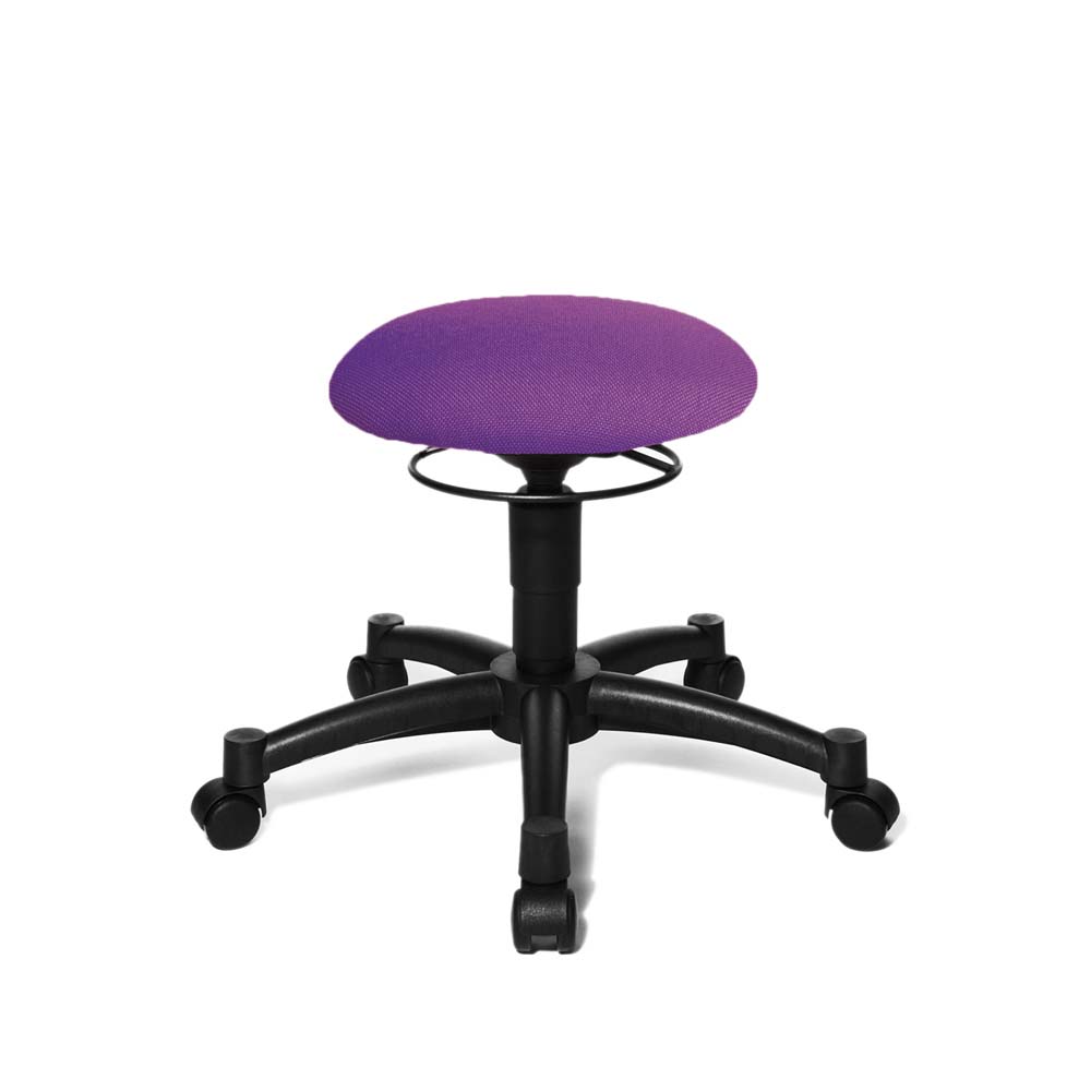 Fitness-Hocker Topstar Body Balance 10 Stoff lila
