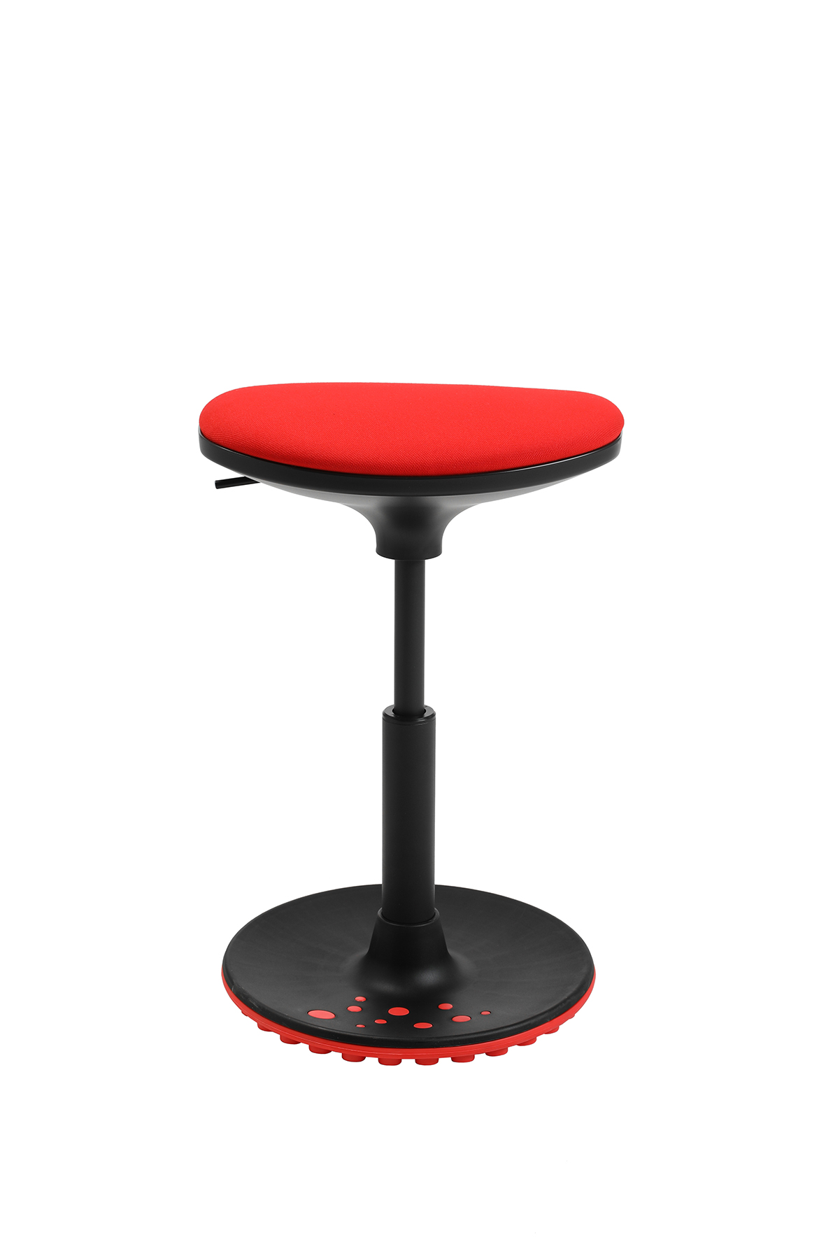 Bürohocker Living Chairs Stego 10 rot