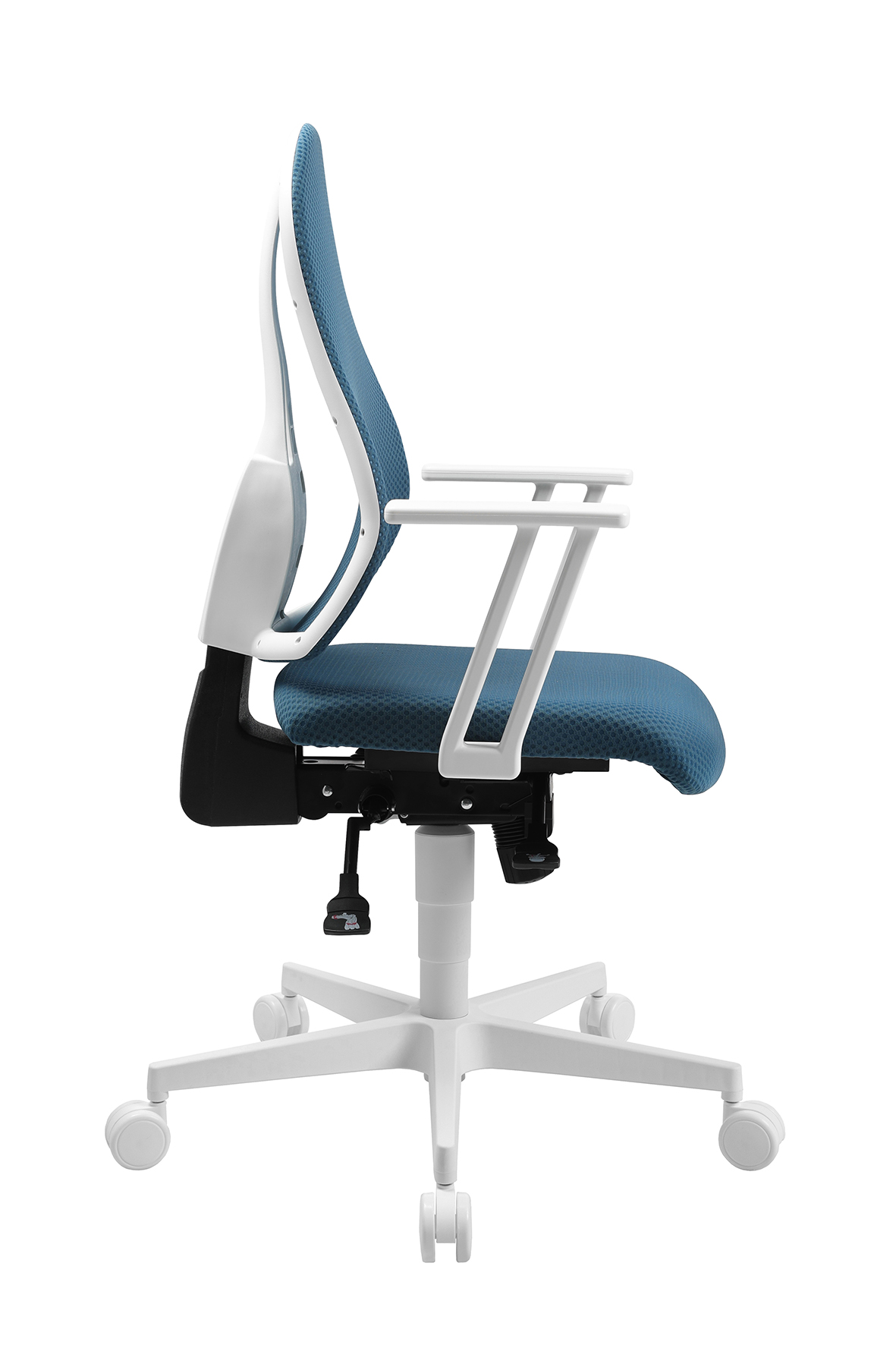 Bürostuhl Living Chairs 3D Style petrolblau