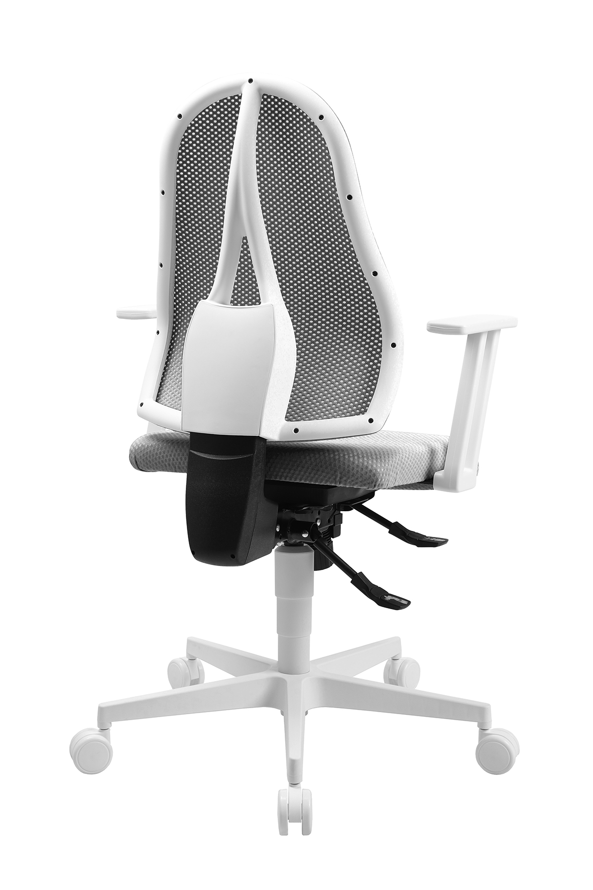 Bürostuhl Living Chairs 3D Style grau
