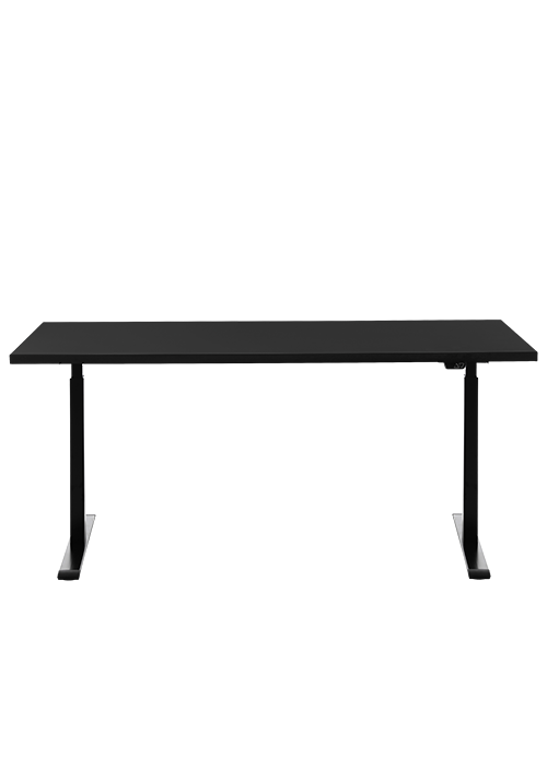 160 x 80 cm Schreibtisch Topstar Color Ergo E-Table schwarz, höhenverstellbar