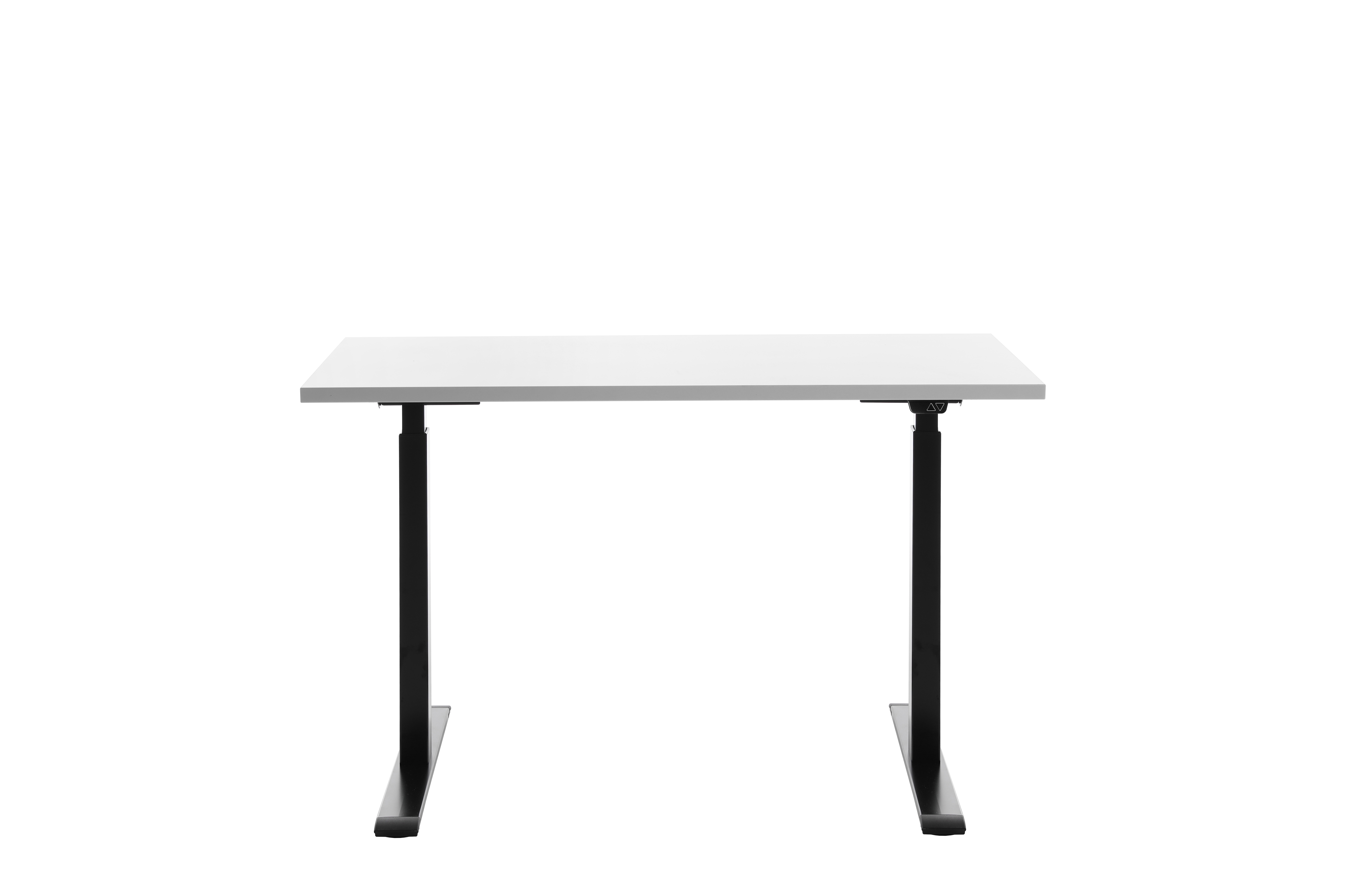 120 x 60 cm Schreibtisch Topstar Ergo E-Table höhenverstellbar - schwarz, weiss