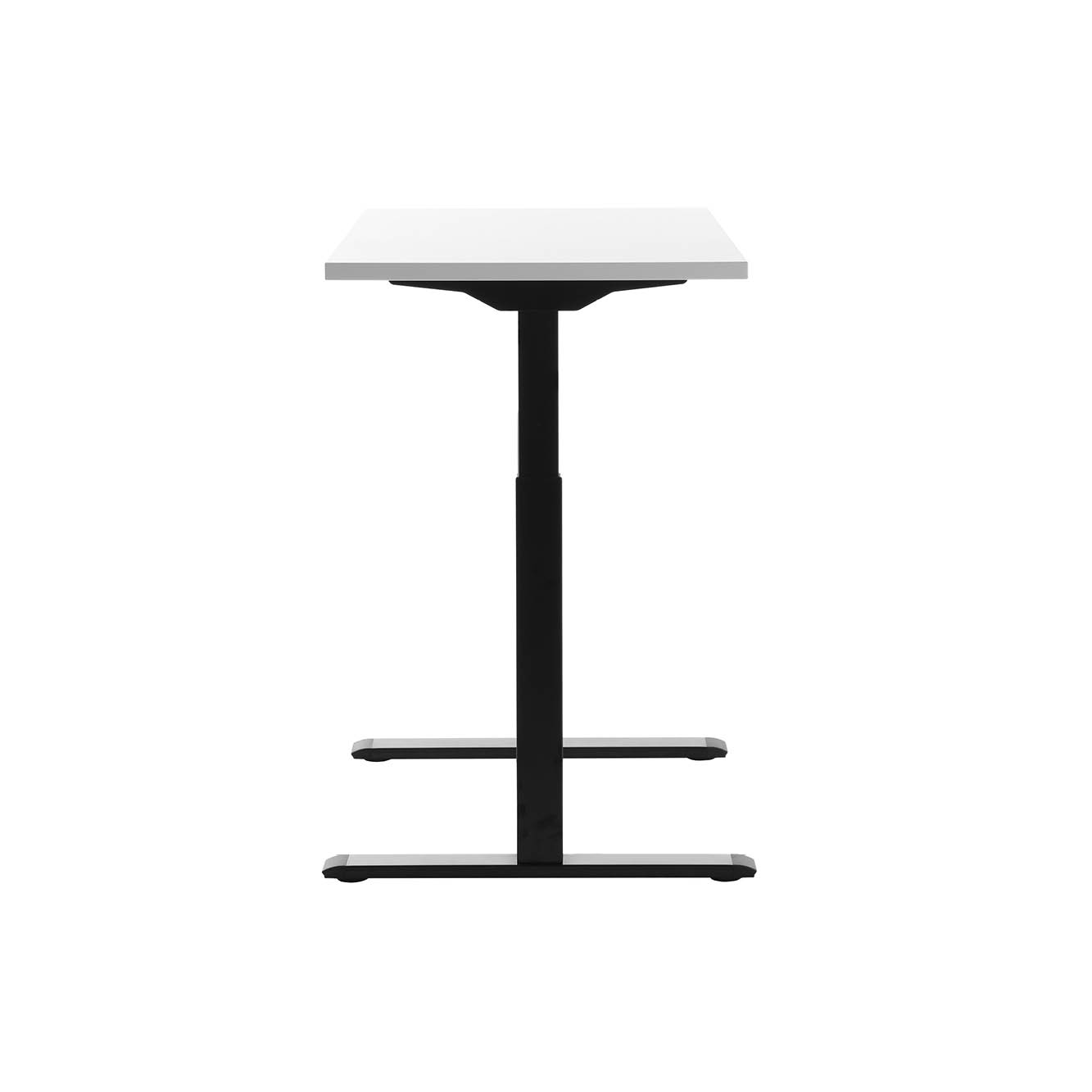 Schreibtisch Topstar Ergo E-Table höhenverstellbar 100 x 60 cm - schwarz, weiss