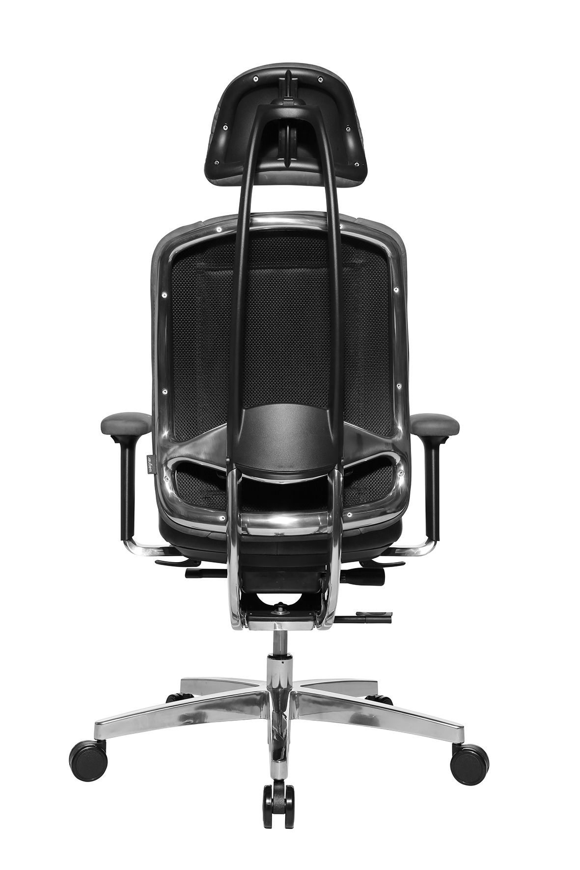 Premium Bürostuhl Wagner AluMedic Limited S grau Vintage
