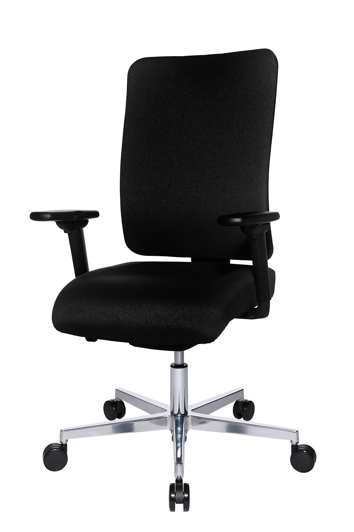 Bürostuhl Topstar Sitness Open X DLX (P) Fuß poliert - schwarz