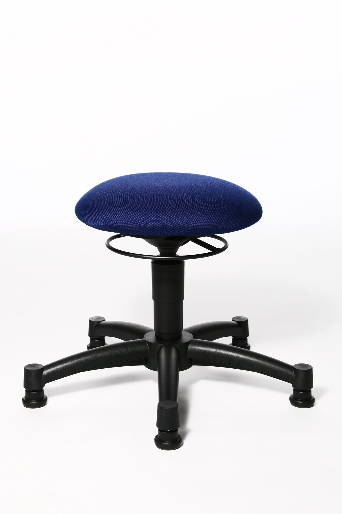 Fitness-Hocker Topstar Body Balance 10 Stoff blau