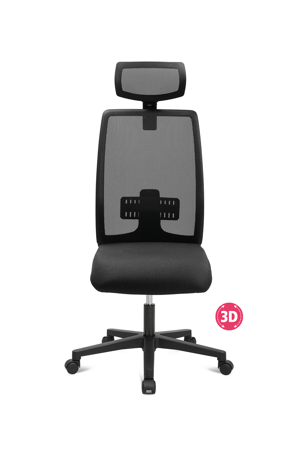 Bürostuhl Living Chairs Basic 20 mit Kopfstütze 