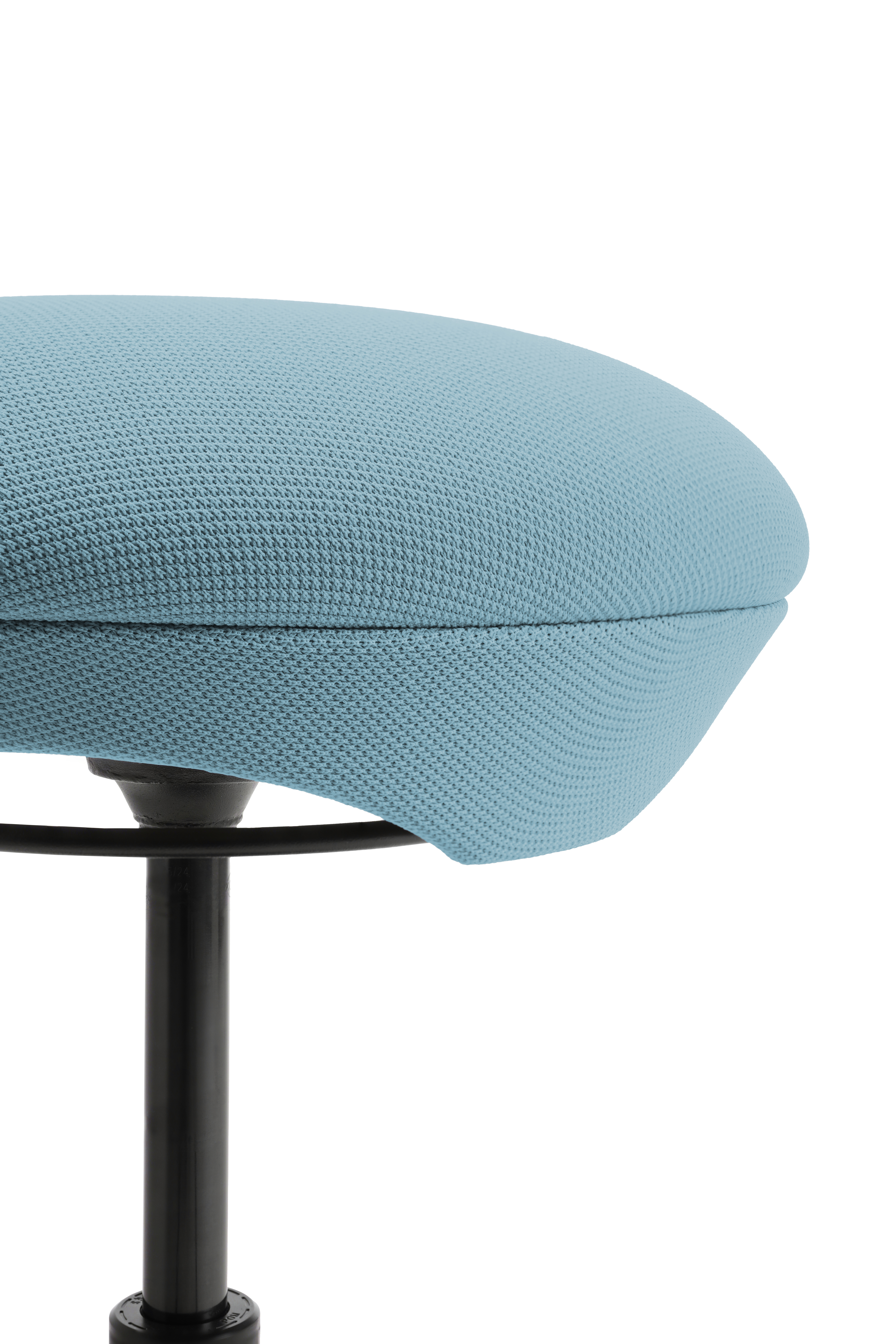 Bürohocker Topstar Airhop High blau (Stoff: HI6)