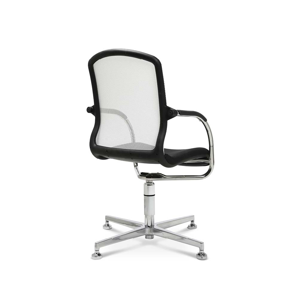 Konferenz-Drehstuhl Wagner AluMedic 50 3D Visit weiß