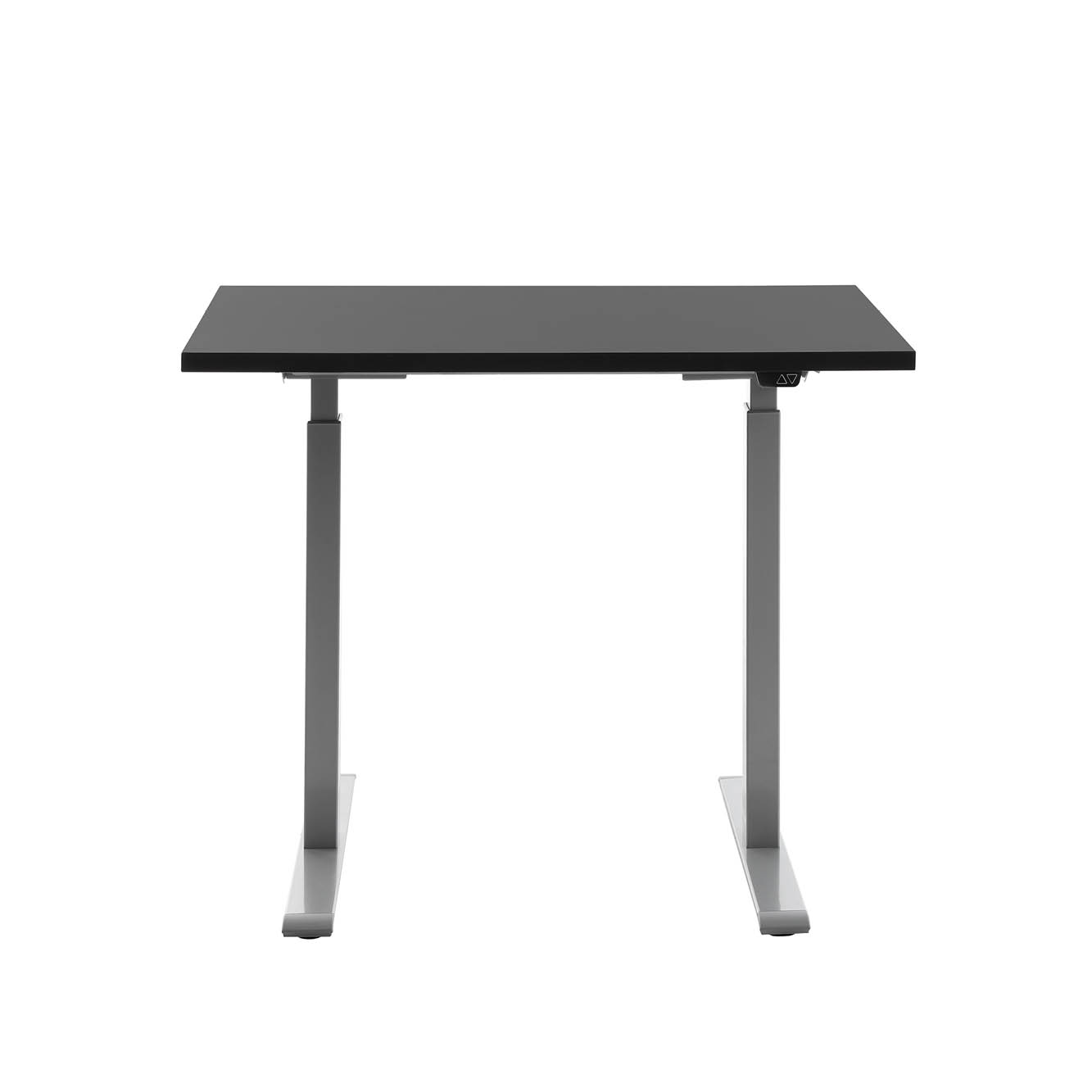 100 x 60 cm Schreibtisch Topstar Ergo E-Table höhenverstellbar - grau, schwarz