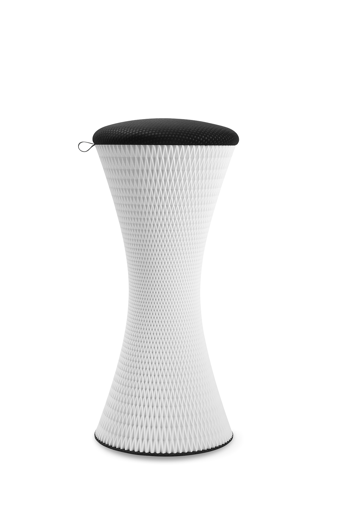 Designhocker #wagnerdesignlab 3D One L weiss/schwarz (Netzbezug)