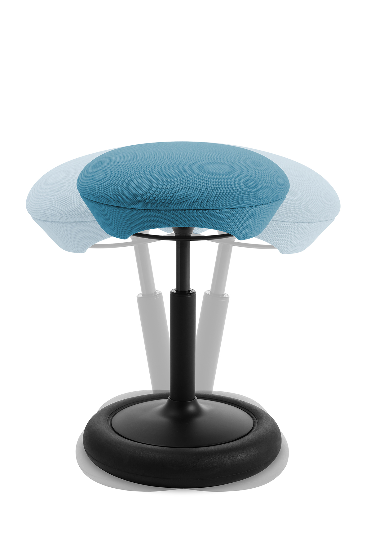 Bürohocker Topstar Airhop petrol (Stoff: HI5)