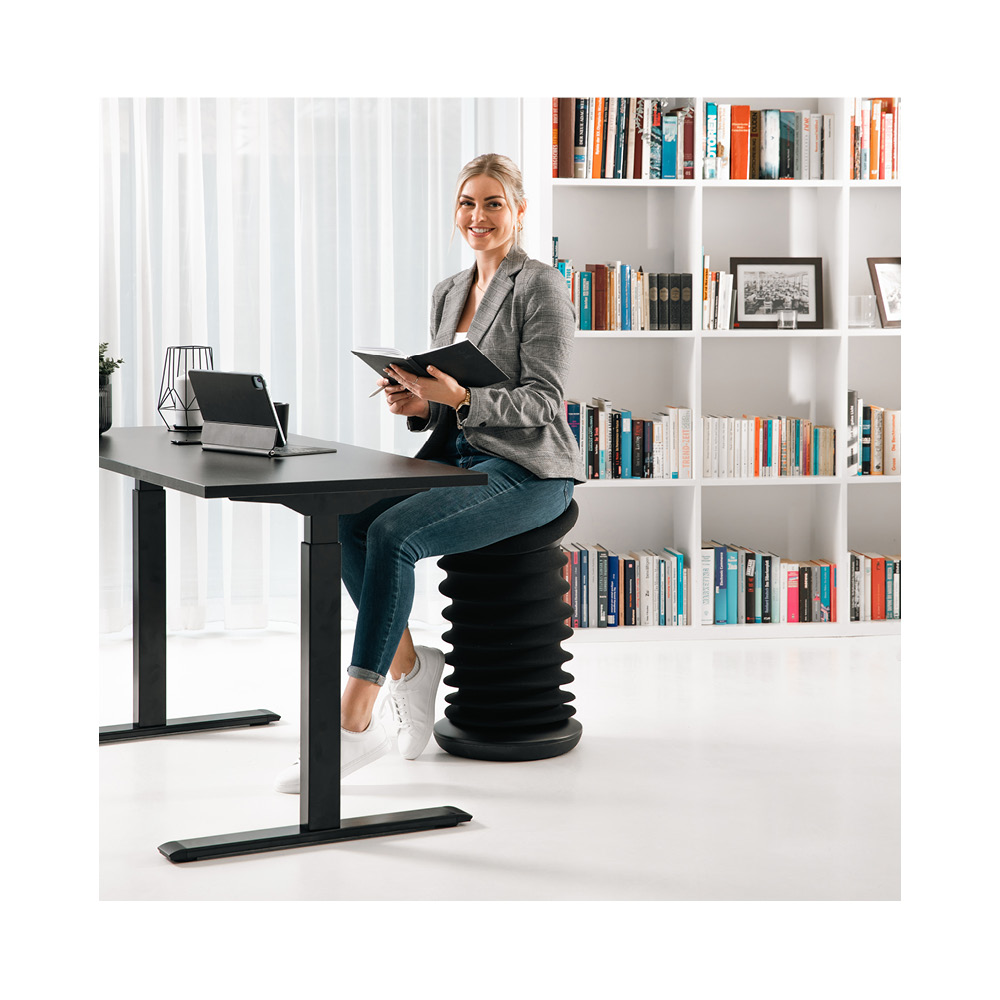 Lifestyle-Hocker Topstar Sitness 4D gelb-grau