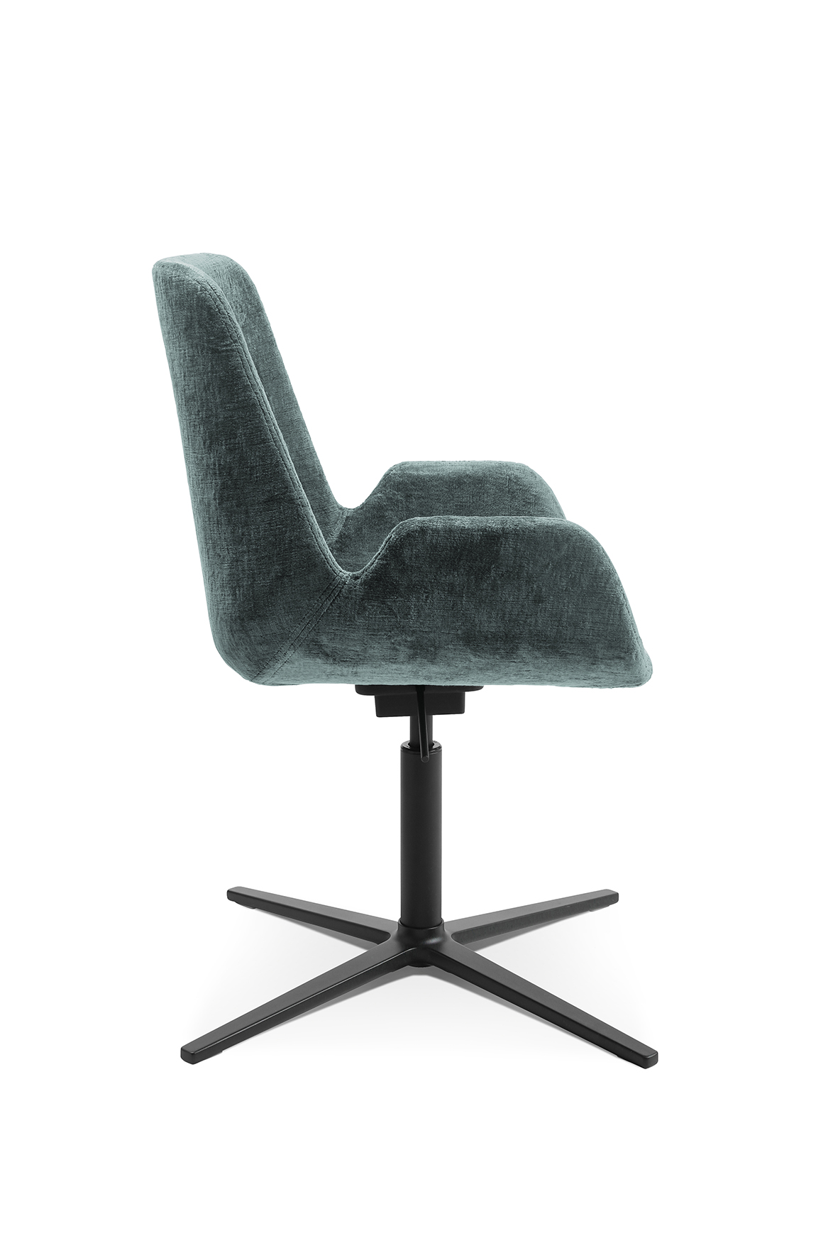 Loungesessel Wagner W-Cube 7 eisblau Stoff