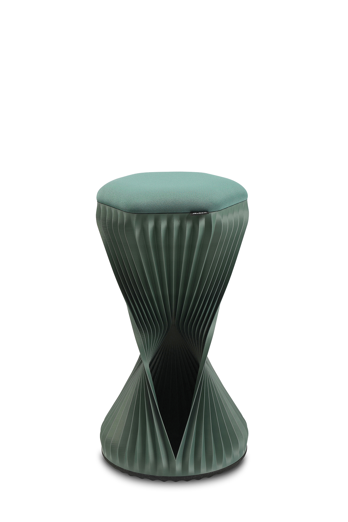Designhocker W³D #wagnerdesignlab stoff grün 600mm