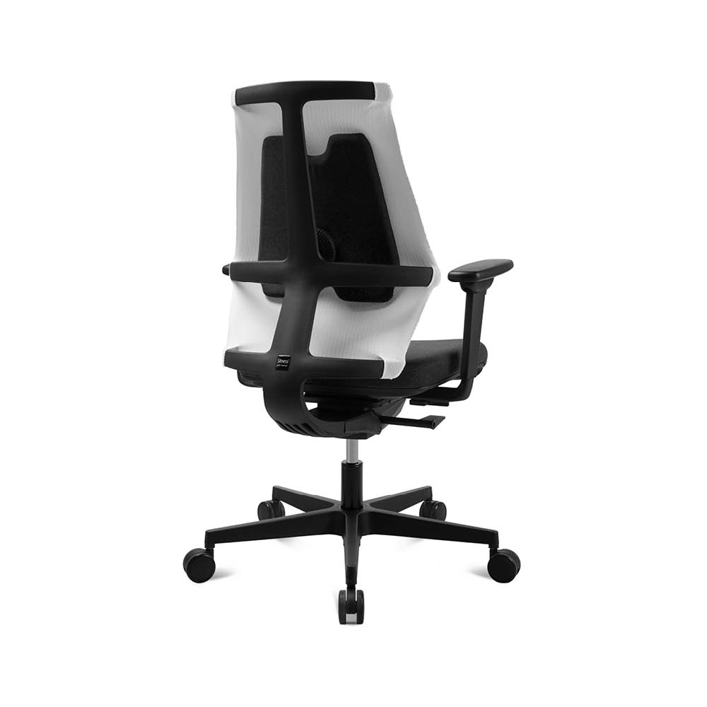 Bürostuhl Topstar Sitness X Back, schwarz-weiß, Fußkreuz schwarz